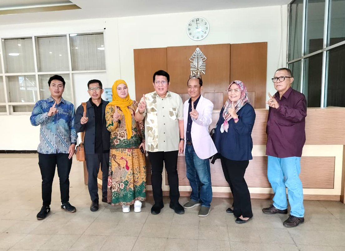 Pertemuan dengan ISTN terkait rencana pengembangan Infrastruktur Kampus di ISTN Jagakarsa